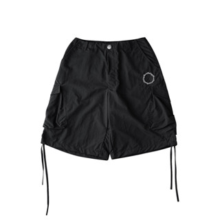 MOODSWINGS - Bộ dù ngắn quần short và áo khóac không tay ROUND PARACHUTE CARGO SHORT & SLEEVELESS HOODIE NYLON