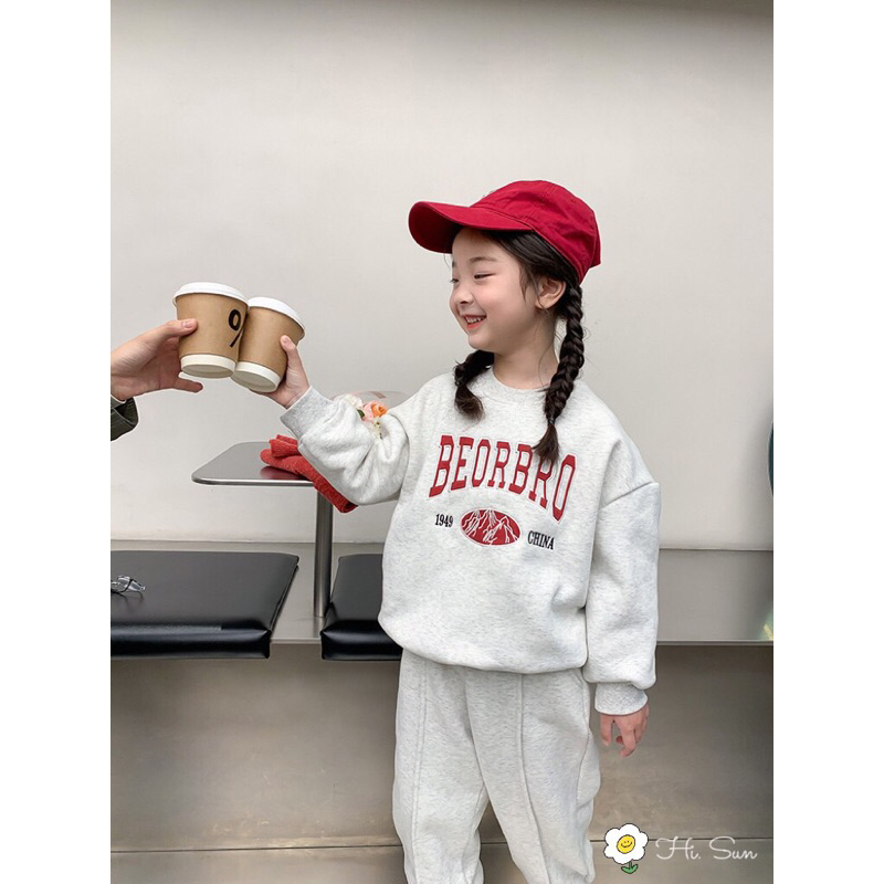 Bộ nỉ cho bé từ 12-45kg