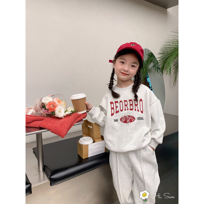 Bộ nỉ cho bé từ 12-45kg