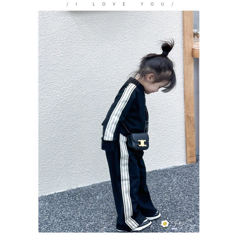 Bộ nỉ thể thao bé gái từ 13-50kg