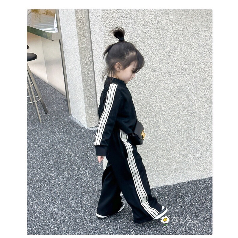 Bộ nỉ thể thao bé gái từ 13-50kg