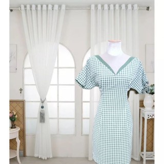 Đầm caro size L