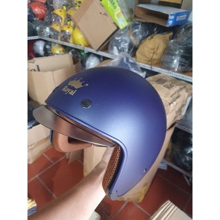 Mũ bảo hiểm royal m139 kính âm - nón bảo hiểm dấu kính m139 royal bh12t