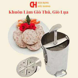 Khuôn làm giò thủ, giò lụa loại 1kg và 2kg.