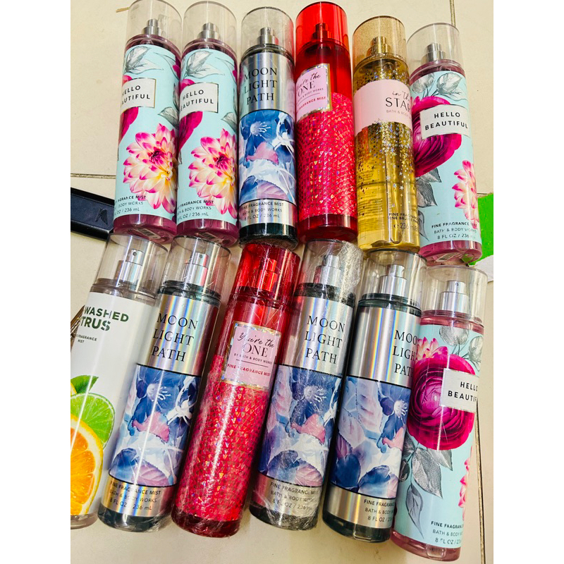 Xịt thơm toàn thân Bath & Body Works Hàng Chuẩn Mỹ