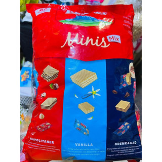 (Date 2025 Bánh xốp Classic Minis Napolitaner hiệu Loacker 800g
