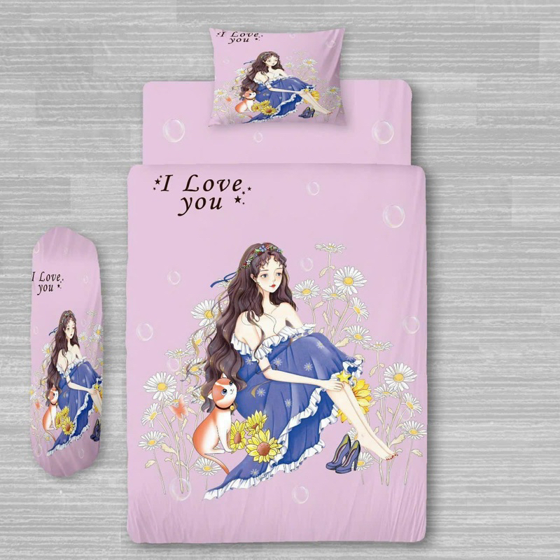 Bộ nệm -cao cấp cho bé đi nhà trẻ 70x120