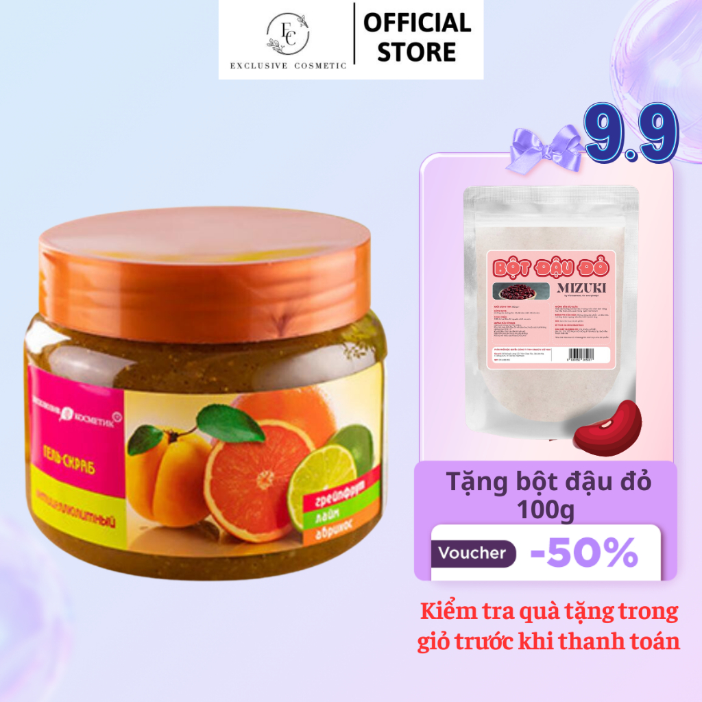 Kem Tan Mỡ Body Và Dưỡng Ẩm Cam Chanh Exclusive Cosmetics 260g [DATE 8/2023]