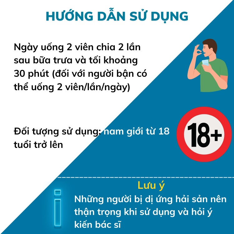 Tinh chất hàu New Zealand Good Health Oyster Plus hỗ trọ tăng cường sinh lý nam giới - hộp 60v