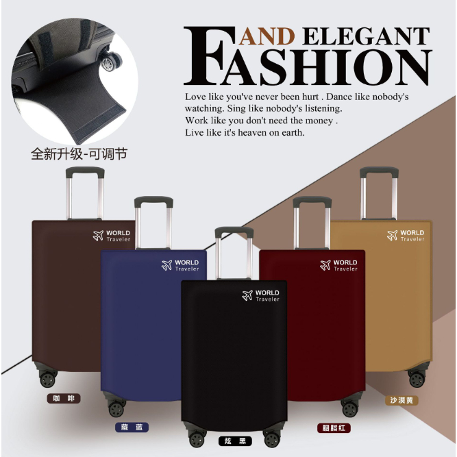 Bọc Vải Vali Chống Xước Áo Trùm Vali