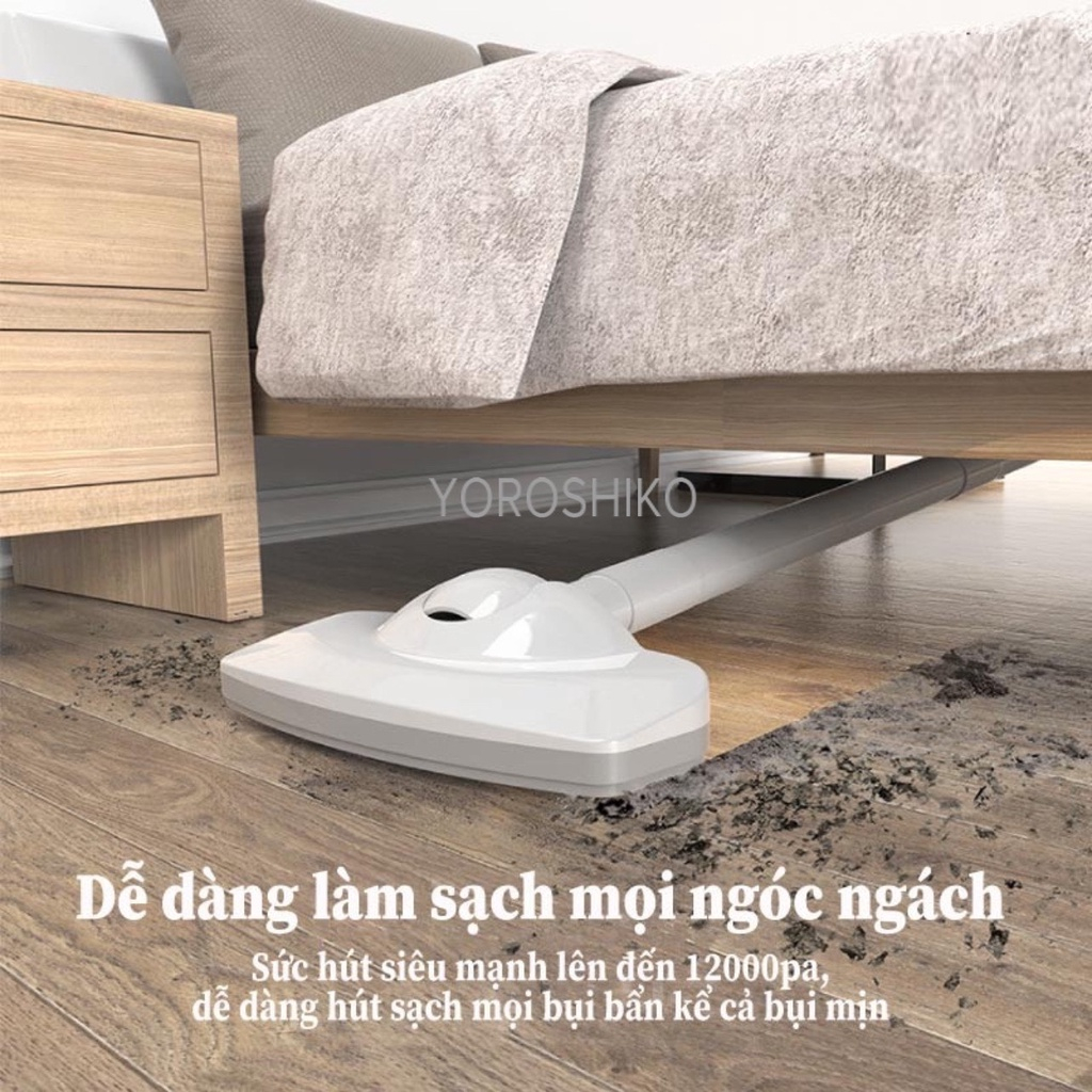 KHUYẾN MÃI🔥2023 ST6101 PRO Máy Hút Bụi Ô Tô Sạc Không Dây Máy Hút Bụi Cầm Tay Khô & Ướt BẢO HÀNH 5 NĂM