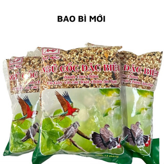  Ngũ cốc đặc biệt Anh Đức gồm 12 loại hạt dinh dưỡng cho chim cu gáy vẹt hamster 