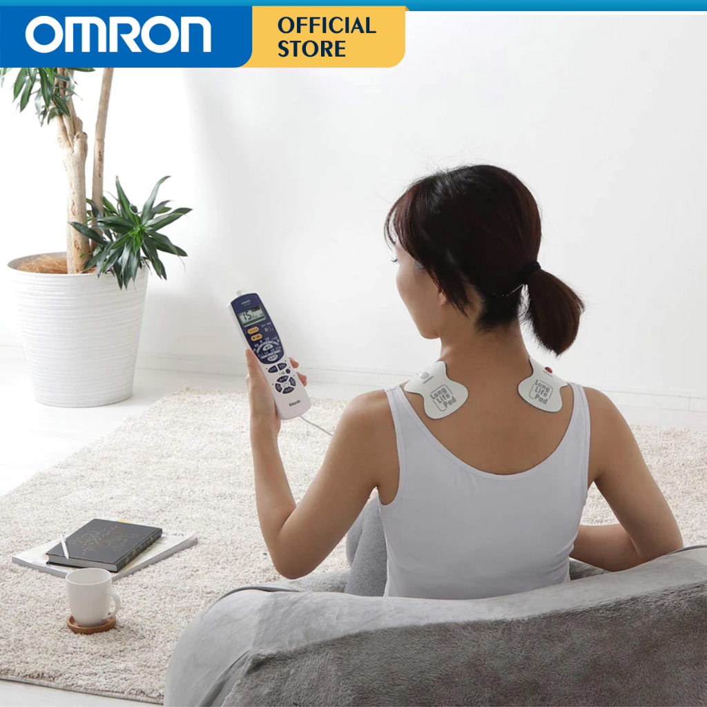 Máy Massage Xung Điện Trị Liệu Omron HV-F128 | Thương Hiệu Nhật Bản - Bảo Hành 24 Tháng