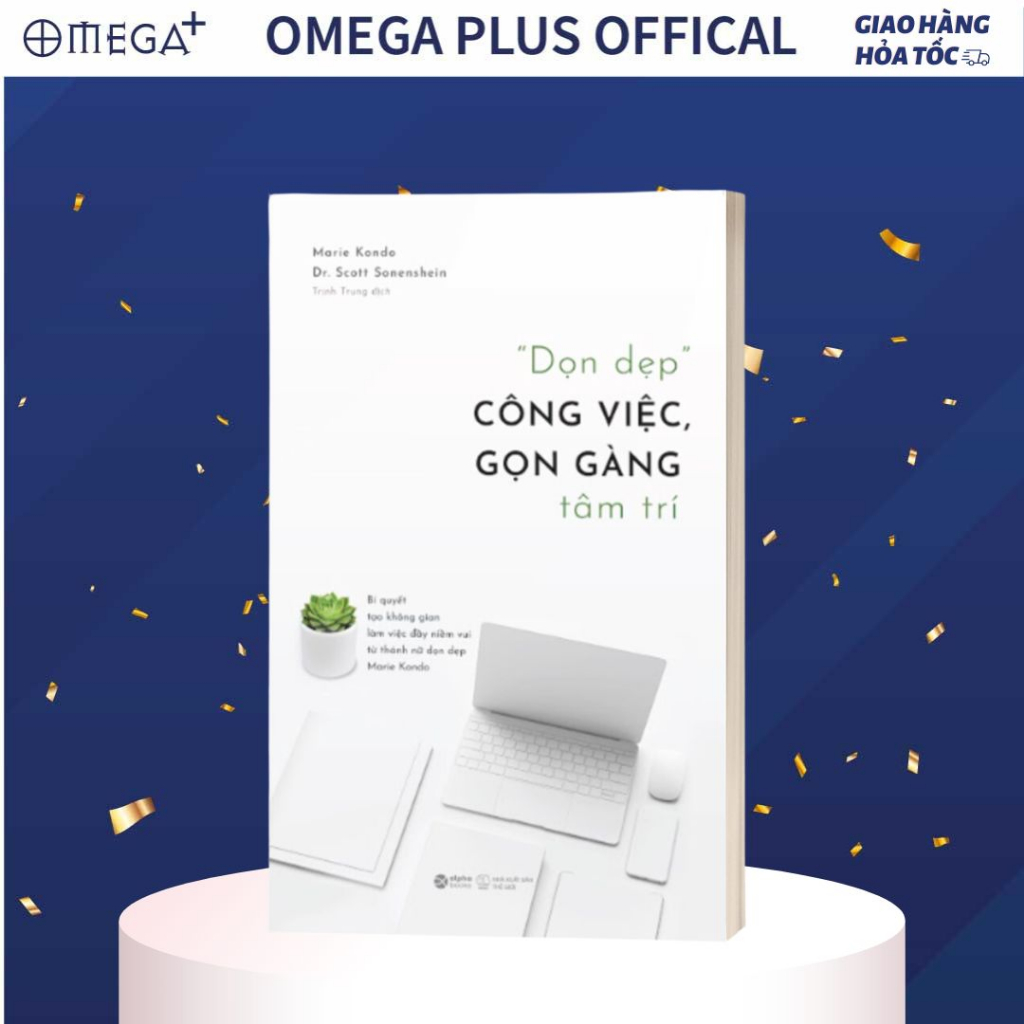 Sách Phát Triển Bản Thân: Dọn Dẹp Công Việc Gọn Gàng Tâm Trí - Joy At Work (AB)