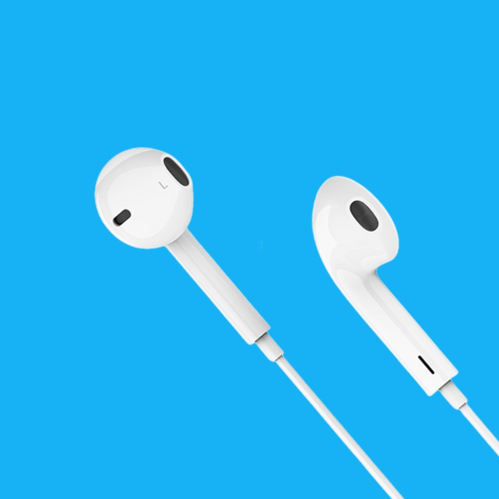 Tai nghe có dây jack 3.5mm Hoco M101 dây dẻo tích hợp micro dài 1.2M