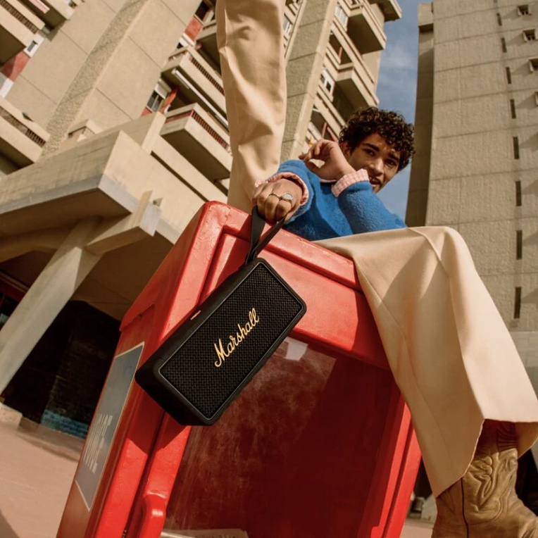Loa bluetooth marshall middleton m3, Loa marshall chính hãng pin trâu chống nước IPX7 âm thanh siêu đỉnh thiết kế sang t