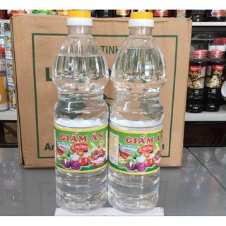 Giấm ăn tinh luyện thương hiệu long phụng chai 950ml