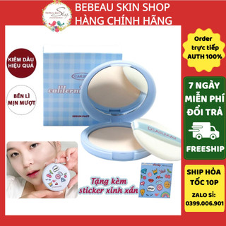 Phấn Phủ Dạng Nén Kiềm Dầu Dearmay California Cherry Sebum Pact 12g - Bebeau