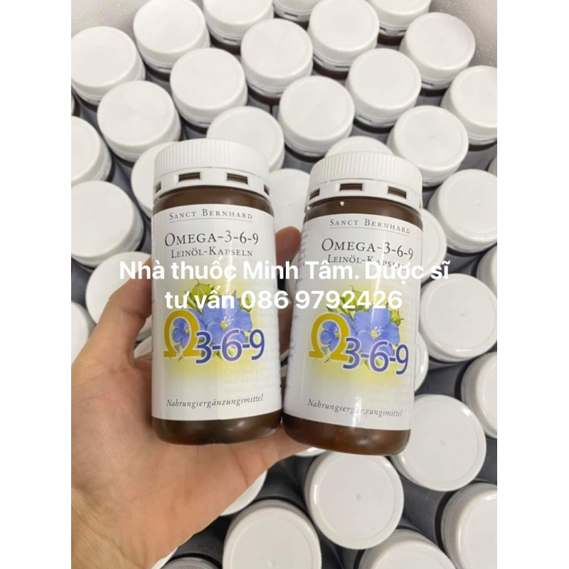 Omega 369 bổ mắt, bổ não, đẹp da Đức