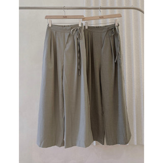 Quần culottes li quần buộc dây 20027