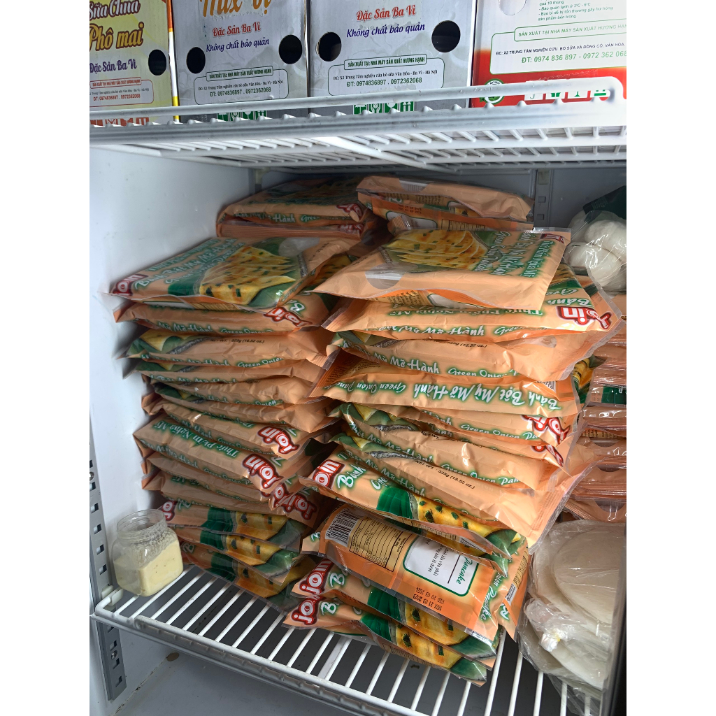Bánh bột mỳ mỡ hành gói 500gr