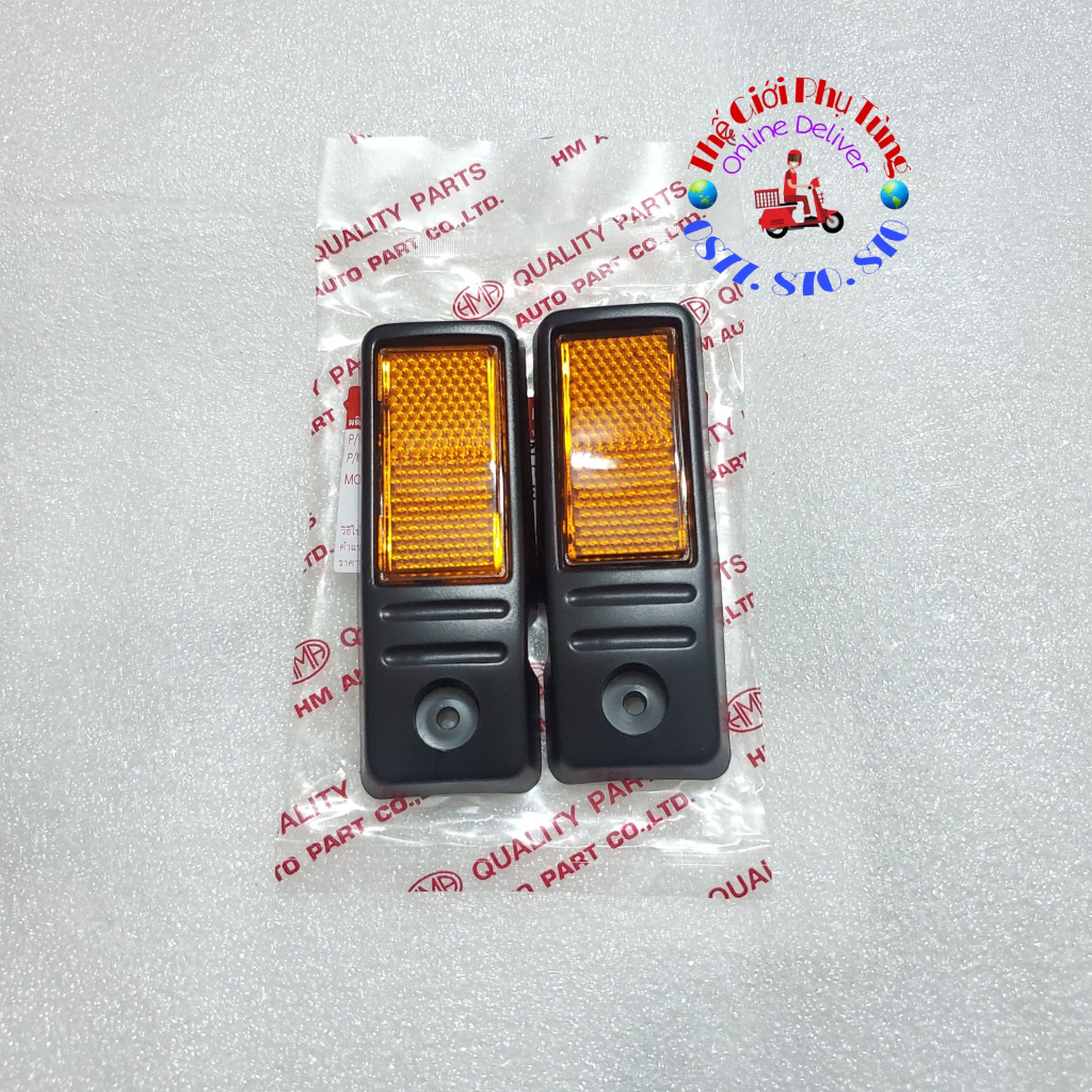 Cặp mắt mèo, phản quang ốp phuộc Dream lùn zin HM thái lan - 2506-030-ZO