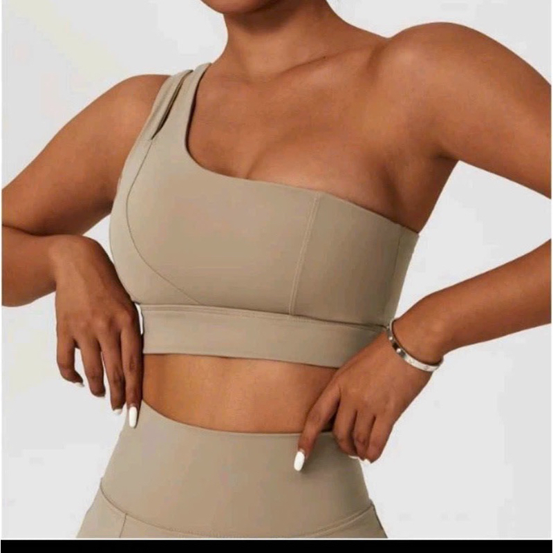 Set thun lạnh lệch vai Lulu Quảng Châu cao cấp,gym,thể thao,yoga