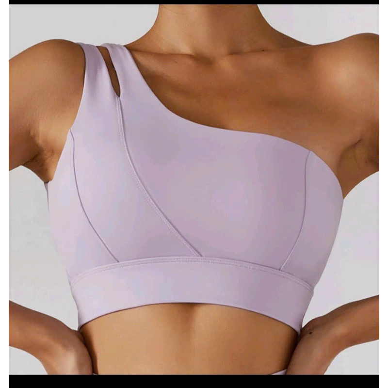 Set thun lạnh lệch vai Lulu Quảng Châu cao cấp,gym,thể thao,yoga