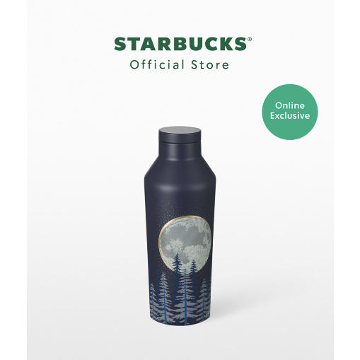 Bình Water Bottle 9OZ (266ML) SS Super Moon Starry Night Landscape