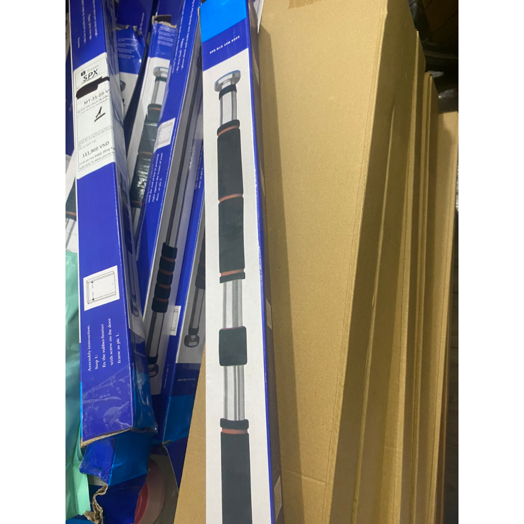 💧 Thanh tập xà đơn treo tường gắn cửa 80-100cm mút dài