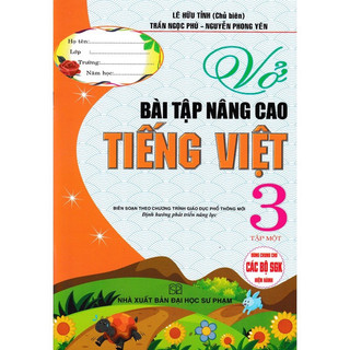 Sách -vở bài tập nâng cao tiếng việt 3 - tập 1