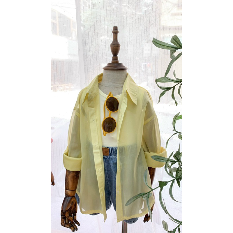 Set Sơ Mi Xuyên Thấu Cho Bé Gái Shop Quần Áo Trẻ Em Phong Cách Hàn Quốc Moy Kids