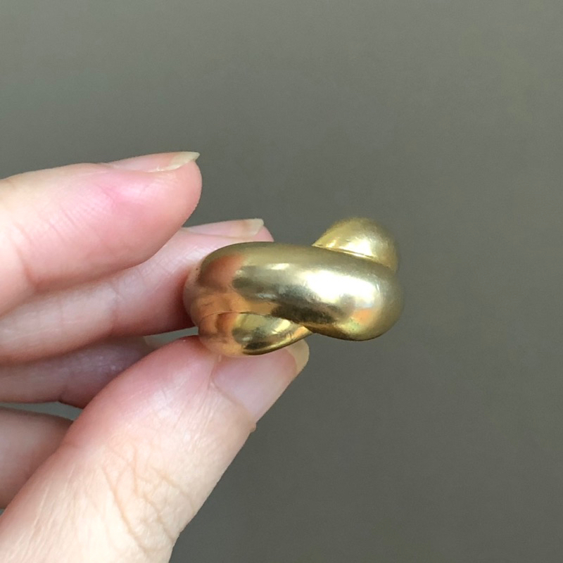 Nhẫn vàng vintage hàng si Nhật