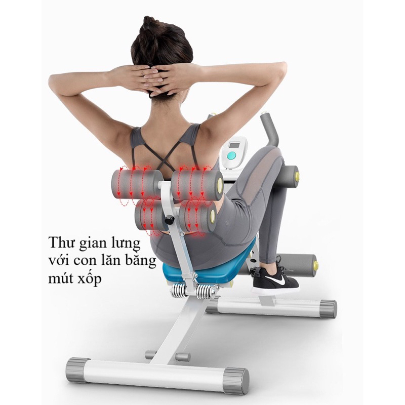Máy tập cơ bụng đa năng gấp gọn 605K-A- Fedfitness