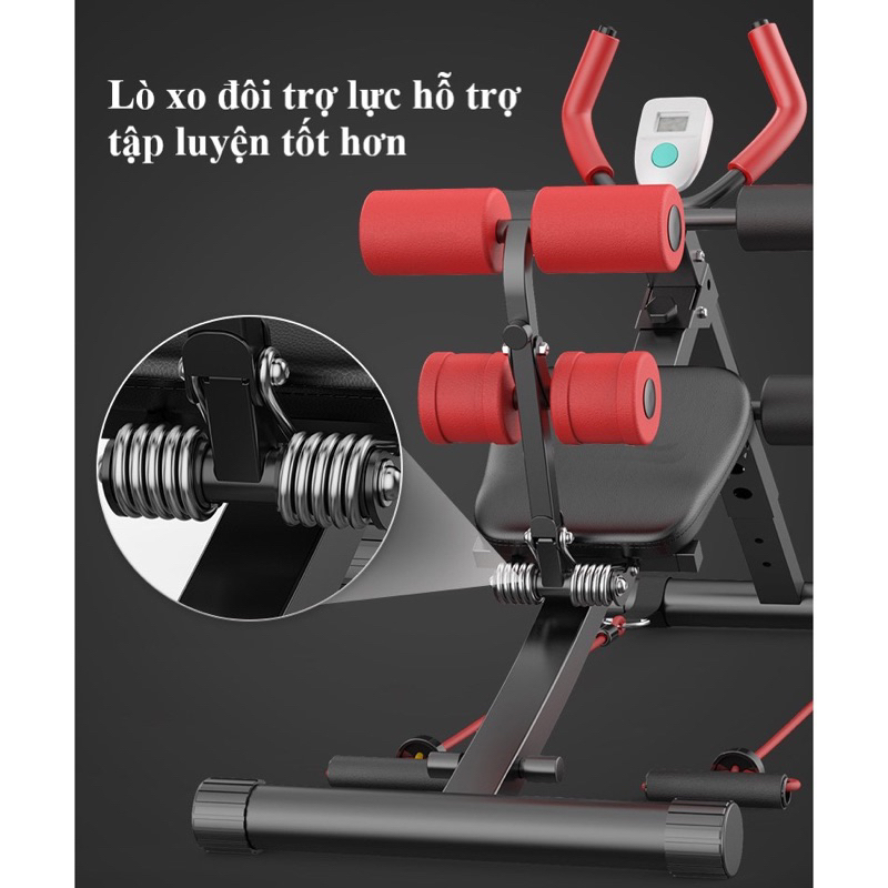 Máy tập cơ bụng đa năng gấp gọn 605K-A- Fedfitness