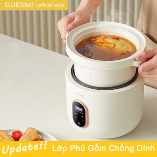 GuesMi 1.6L Mini đồ gia dụng nhà bếp nồi cơm điện đa năng mini nồi hấp điện Nồi cơm điện nồi cơm điện 1-4 người ăn