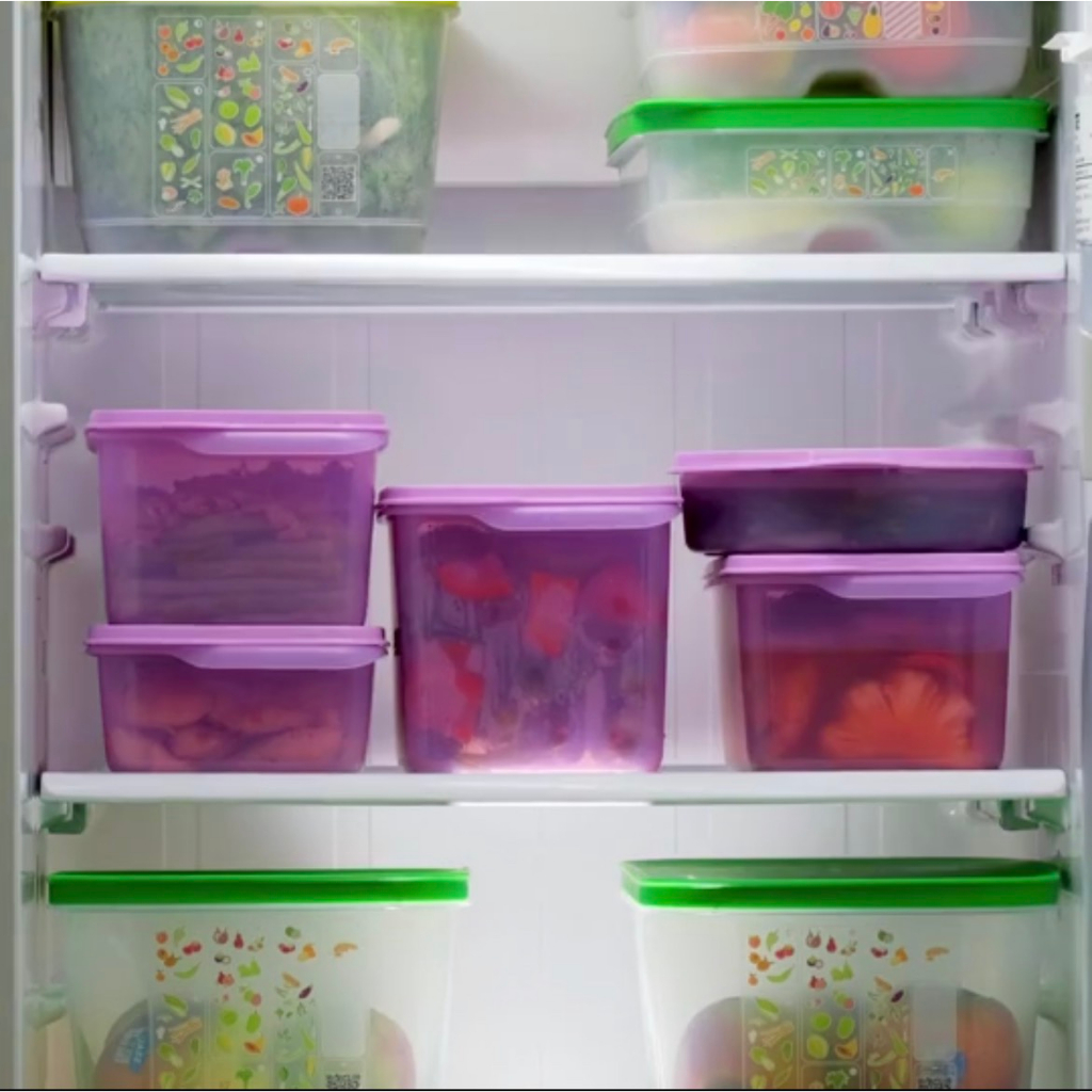 Bộ hộp trữ đông và trữ mát Tupperware Freezermate 650ml và Freshia Set 11 - Nhựa nguyên sinh - Bảo hành trọn đời