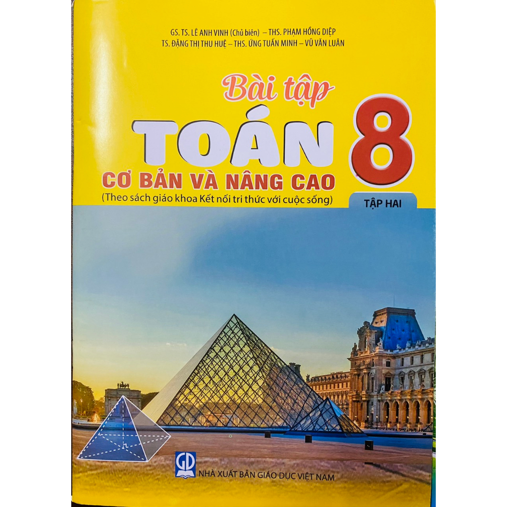 Sách - Bài tập Toán 8 Cơ bản và nâng cao (tập 1+2) kết nối tri thức