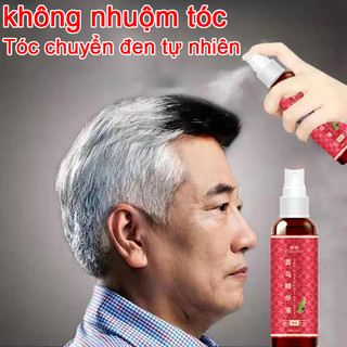 Tinh chất đen tóc,làm đen tóc vĩnh viễn, ngăn ngừa tóc bạc, chiết xuất thảo dược Polygonum multiflorum 100ml