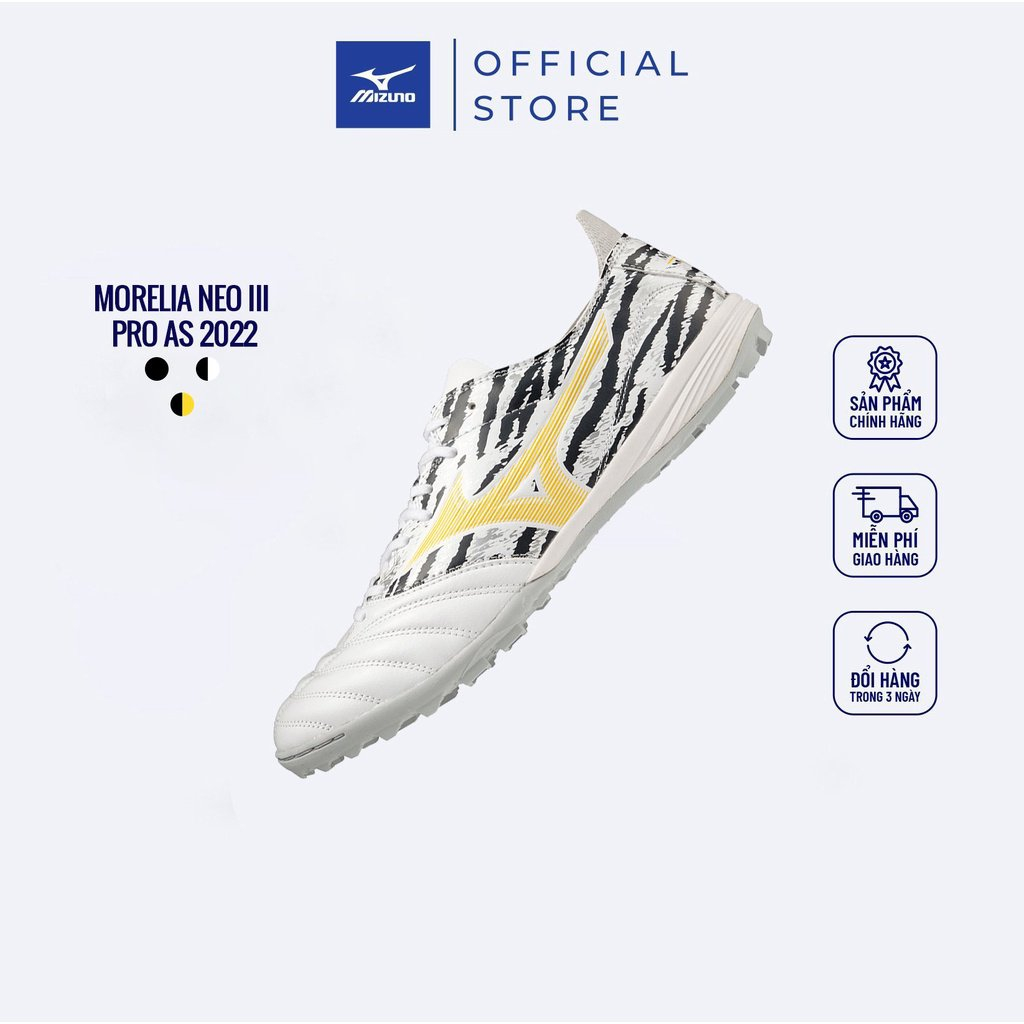 Giày bóng đá Mizuno chính hãng TF Morelia Neo III Pro AS MIZUNO