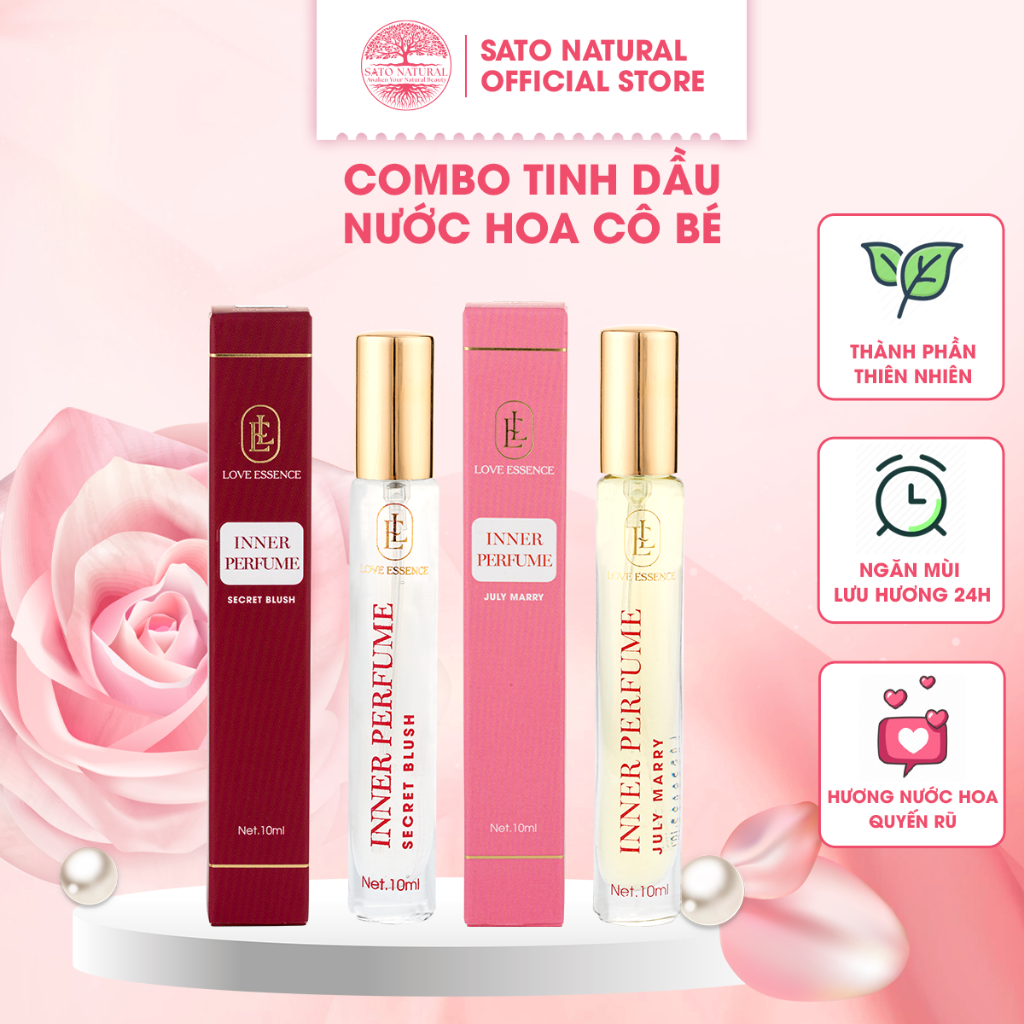 Nước hoa vùng kín Nữ ( Xịt hôn vùng kín)  10ml Love Essence, thơm lâu, quyến rũ, sexy, mùi độc lạ.