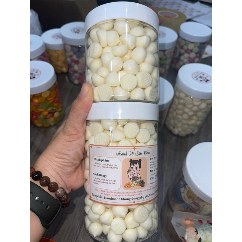 Bánh ăn dặm nhà Gạo : Vị sữa chua hilap