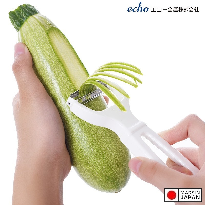 Dụng cụ bào nạo sợi rau củ & trái cây lưỡi inox Echo - Hàng nội địa Nhật Bản | Made in Japan