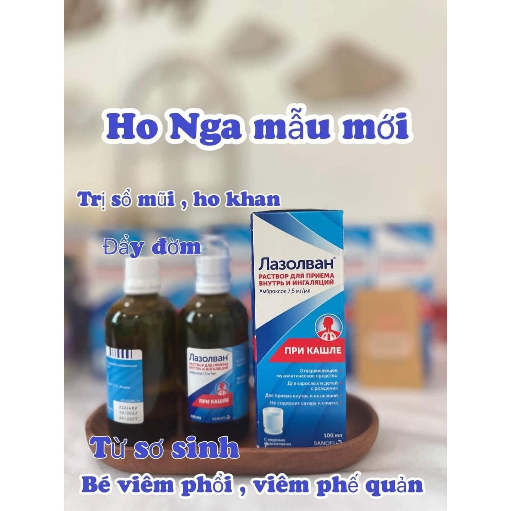 Siro Lazolvan, 100ml - Nga