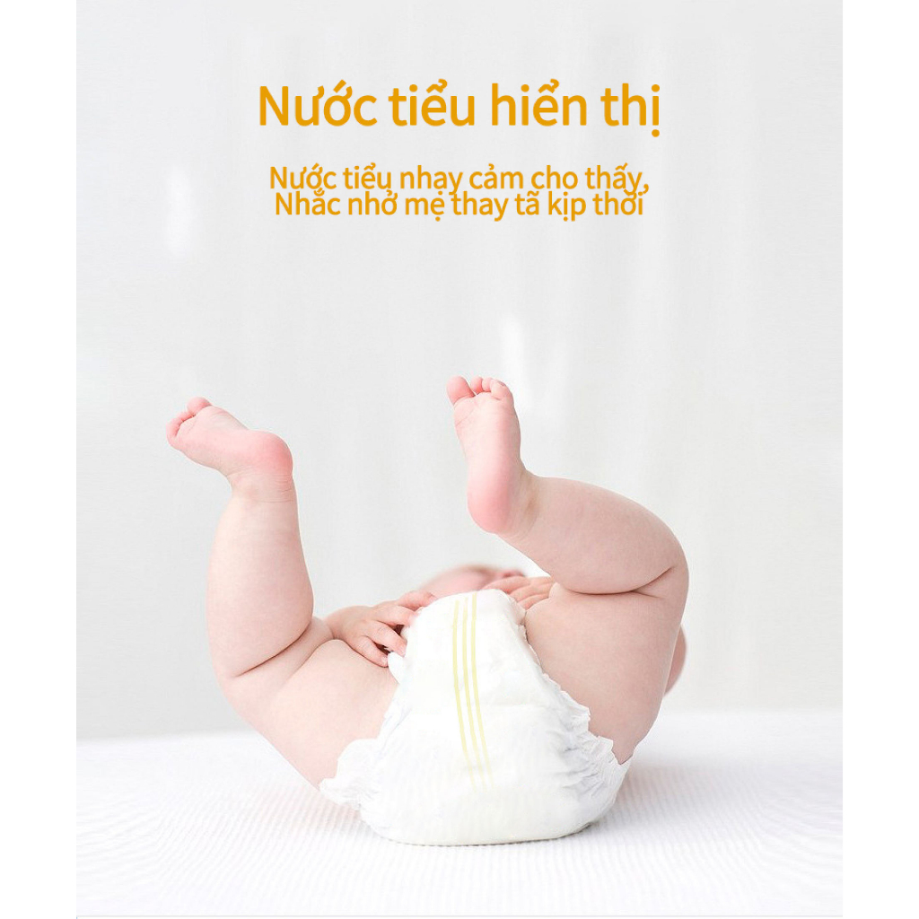 50/100 Miếng TÃ BỈM/QUẦN Tushie Treats bỉm em bé Công nghệ Nhật bản ôm sát thấm 1L hút thông thoáng NB/S/M/L/XL/XXL/XXXL