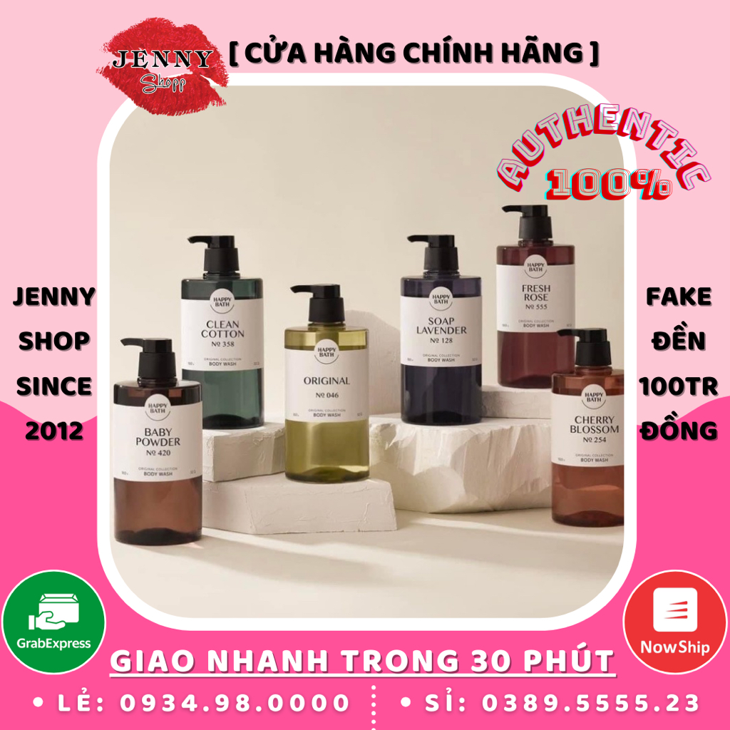 Sữa Tắm Happy Bath Natural Body Wash