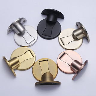 🌿Hotsale🌿Chặn cửa nam châm đế mỏng, hít cửa inox 304 bền đẹp chống va đập tiện dụng - TRÒN