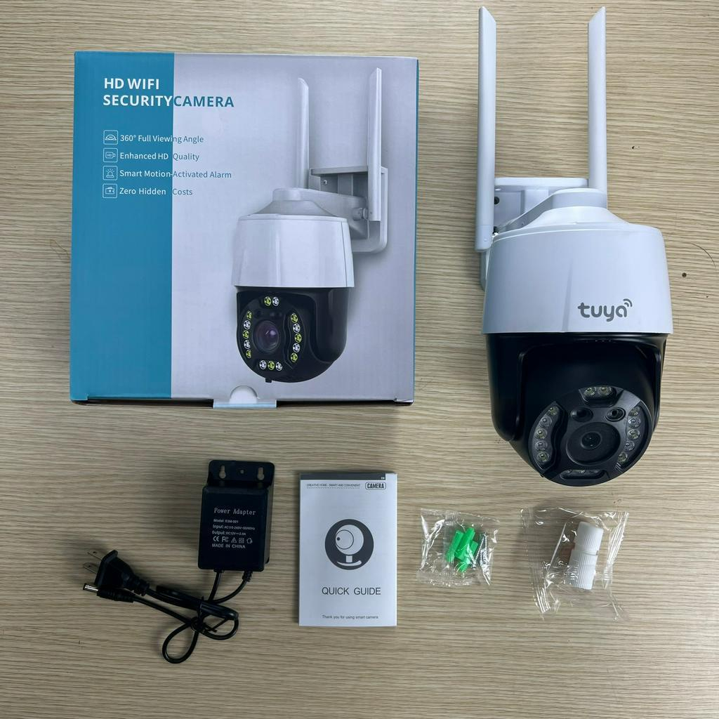 Camera 4G Ngoài Trời Chống Nước V380 PRO 5.0mpx C15 HD, Xoay 360 Theo Chuyển Động, Quay Đêm Có Màu, Hình Ảnh 2K FullHD