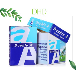 [GIÁ CỰC SỐC] Giấy A4 Double A 70 gsm - 80 gsm 500 tờ chính hãng nhập khẩu từ Thái Lan