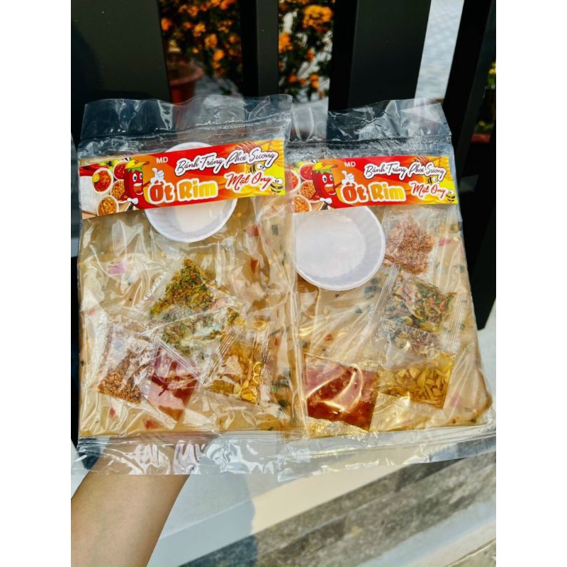 Bánh Tráng Phơi Sương Ớt Rim Mật Ong_Túi 100g